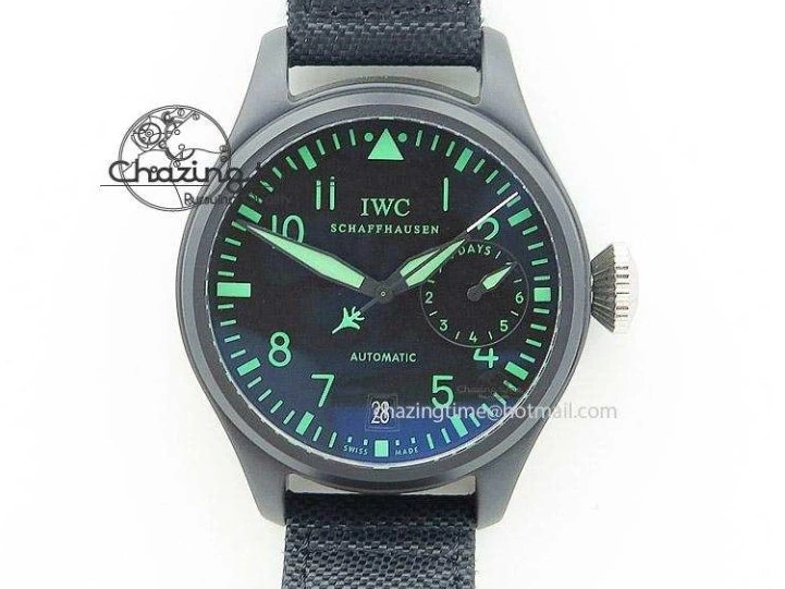 MIROTIME 0307 Portofino IW356501 SS V3 MK 1:1 Best Edition Blue Dial On SS Mesh Bracelet MIYOTA Timeless 7194